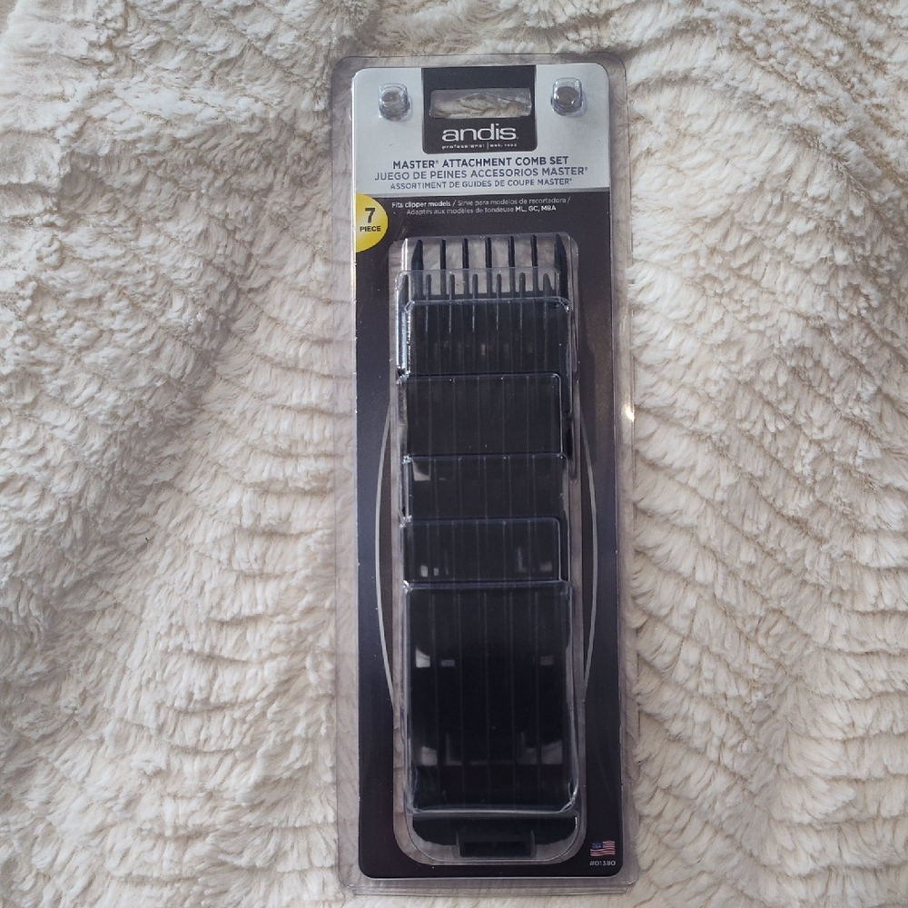 Andis Master Attachment Comb Set 7 Piece